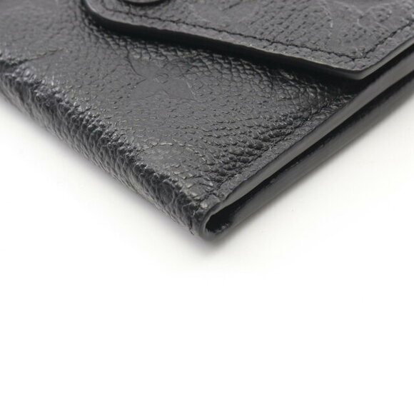 Louis Vuitton Zoe Portefeuille Wallet Empreinte Noir Black Tri fold - Picture 6 of 7